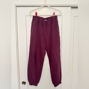 Abercrombie & Fitch Plum Sunday Sweatpants Jogger